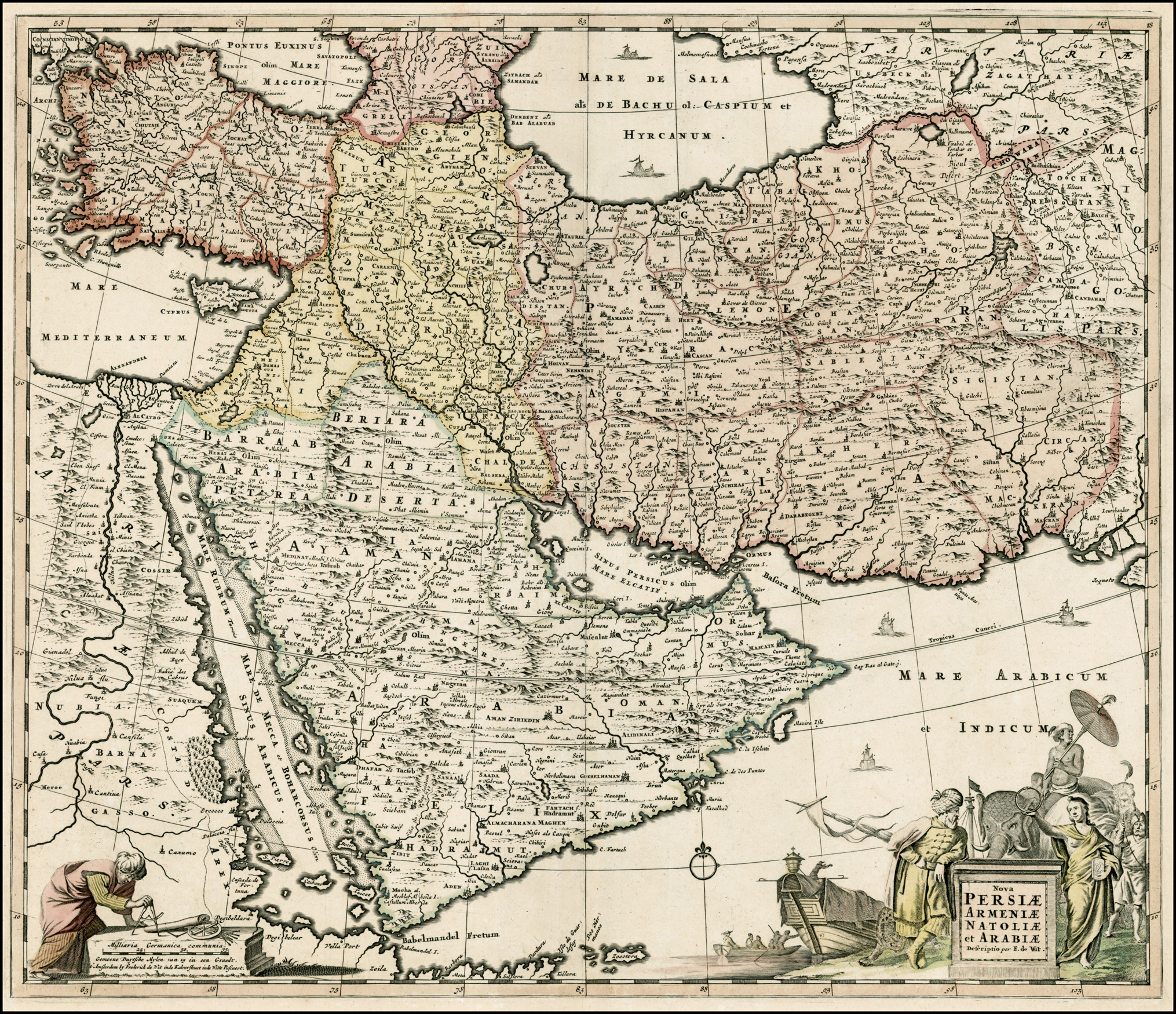 Персия, Армения, Анатолия, Аравия / История. Карты. Бесплатный хостинг.