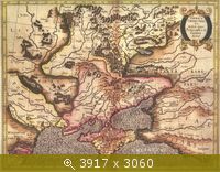 Карта Таврии Г Меркатора 1594