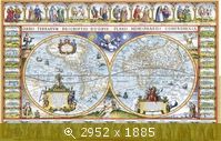Карта Полушарий 1615 ?