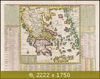 Историческая карта Греции