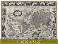 Карта мира, 1606