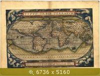 Карта мира 1570