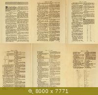 Россия. Немецкий атлас, текст, 1745