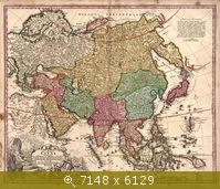 Азия, 1743