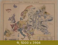 Символическая карта Европы, 1914