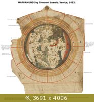 Карта мира, 1452